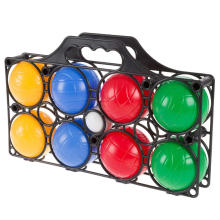 juego de bolas de petanca raffa acero inoxidable metal madera tela suave cruz personalizada petanca de cuero boccia ball bocce ball